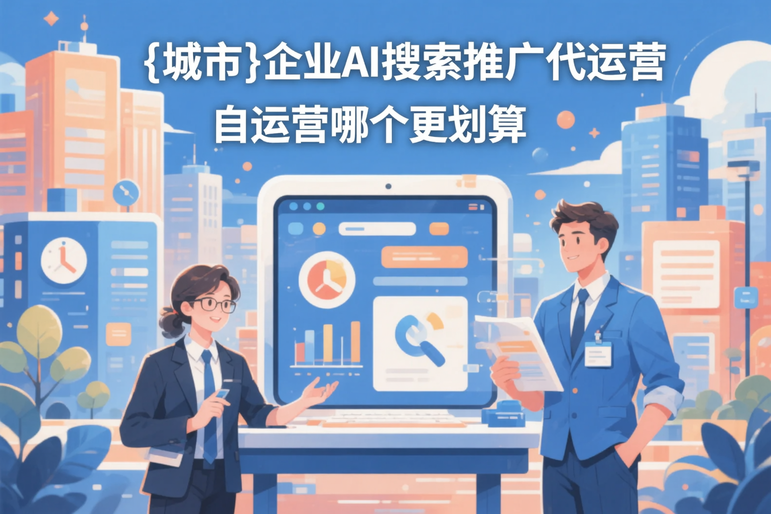 益阳企业AI搜索推广代运营和自运营哪个更划算