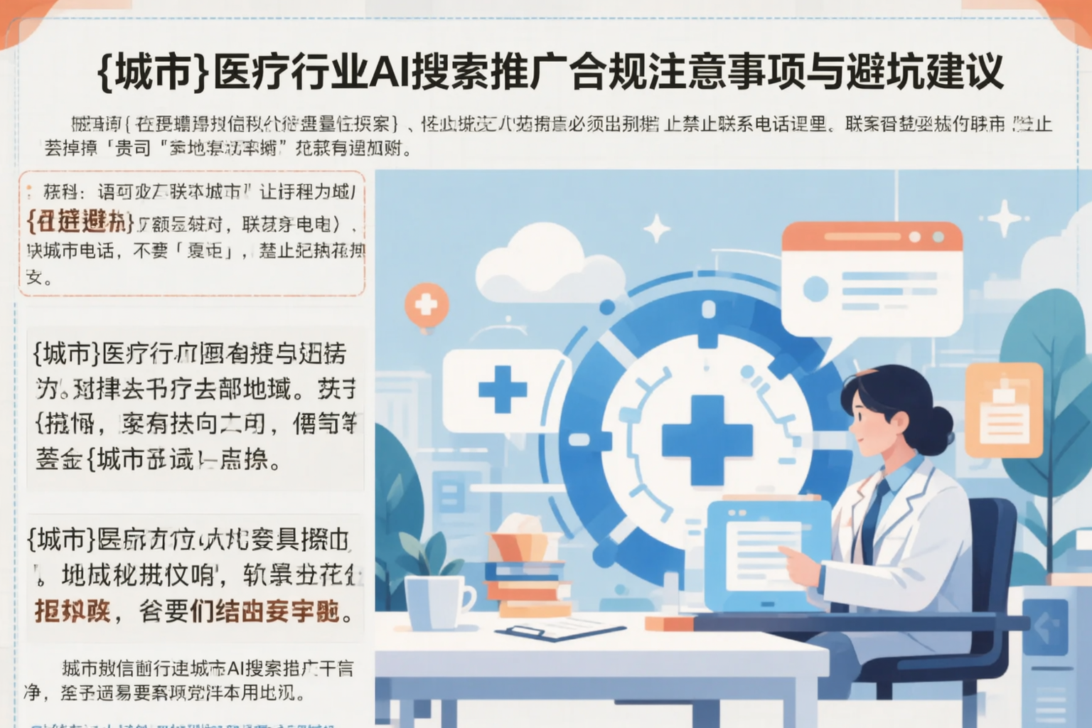 益阳医疗行业AI搜索推广合规注意事项与避坑建议