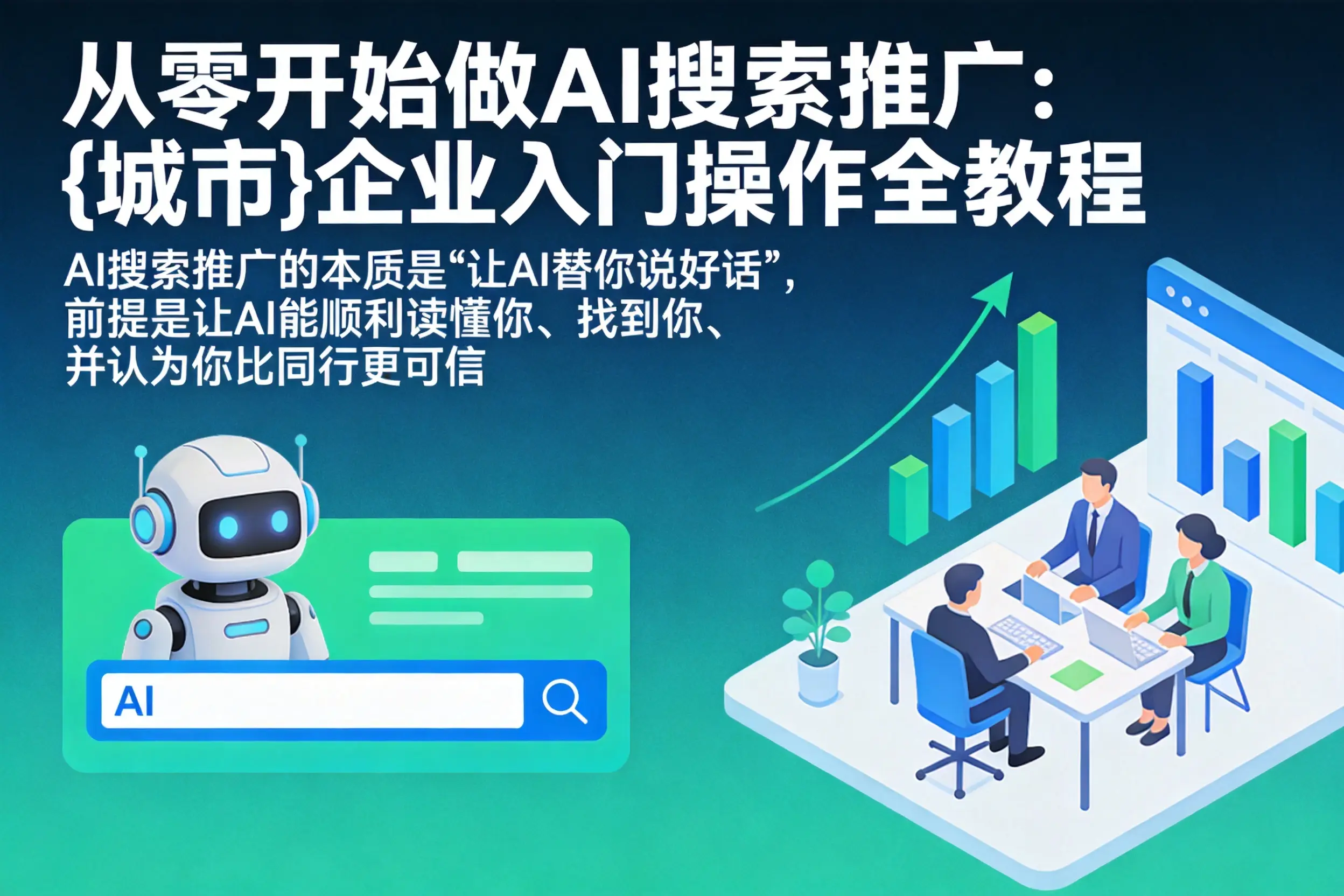 从零开始做AI搜索推广:益阳企业入门操作全教程