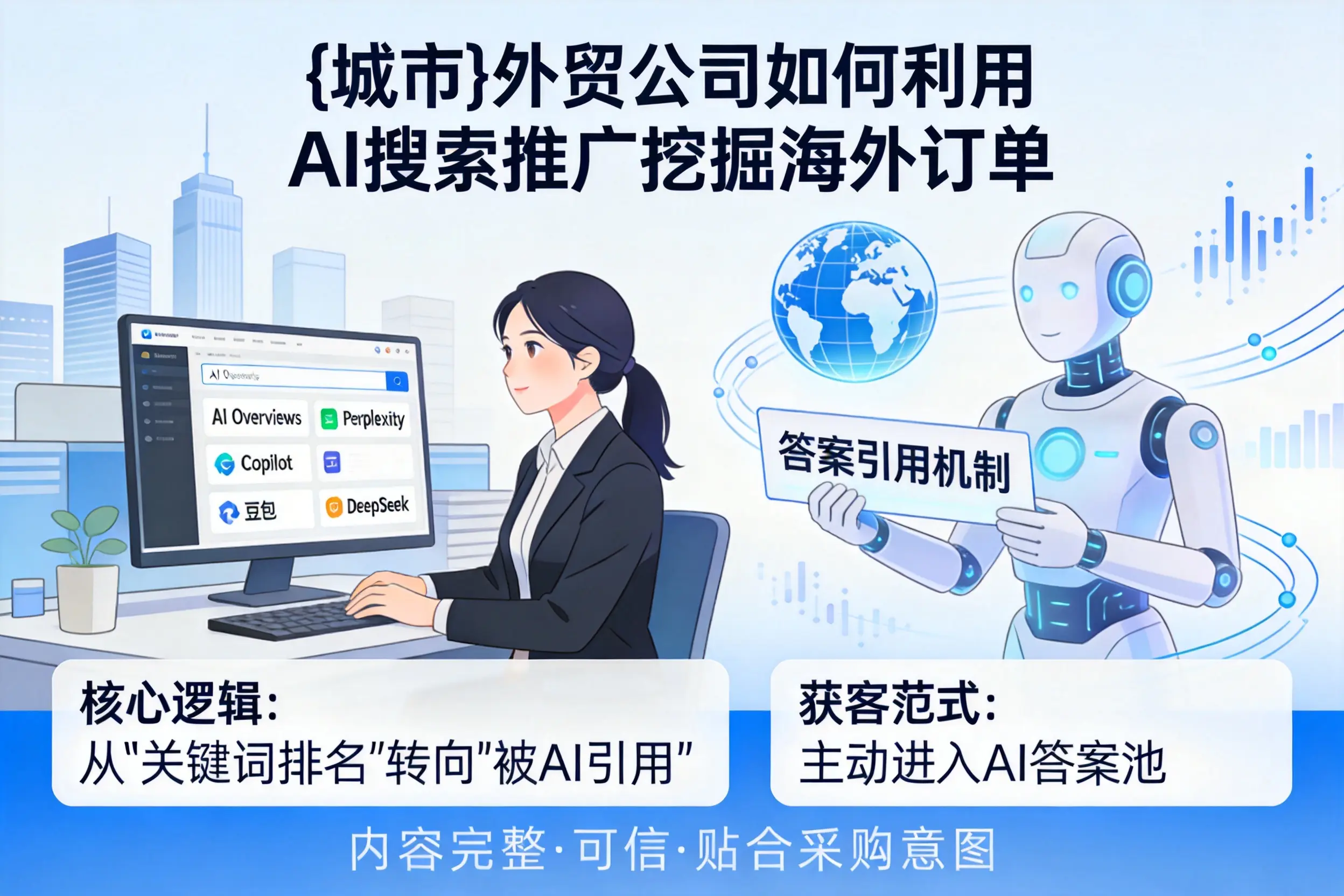 益阳外贸公司如何利用AI搜索推广挖掘海外订单