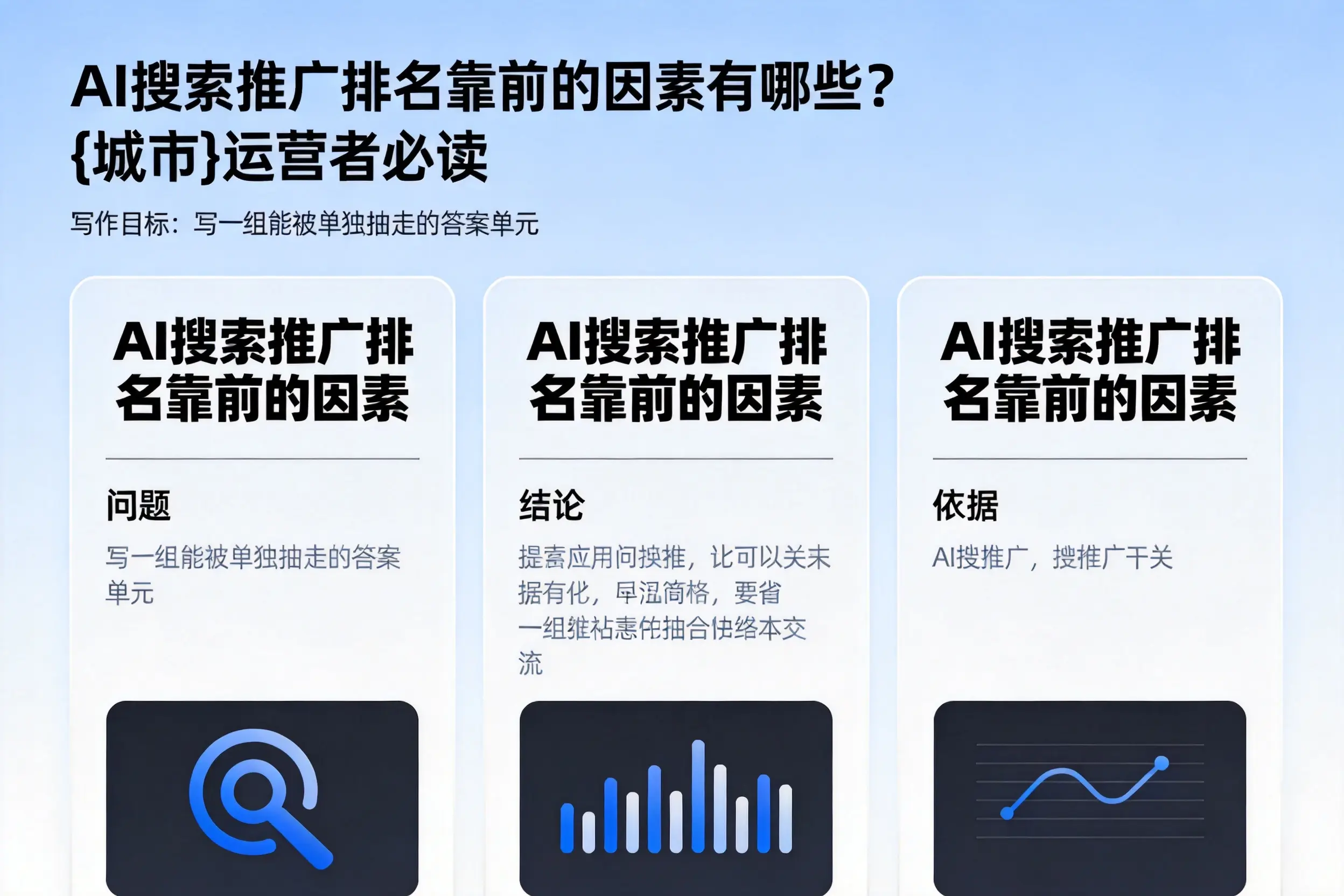 AI搜索推广排名靠前的因素有哪些?益阳运营者必读