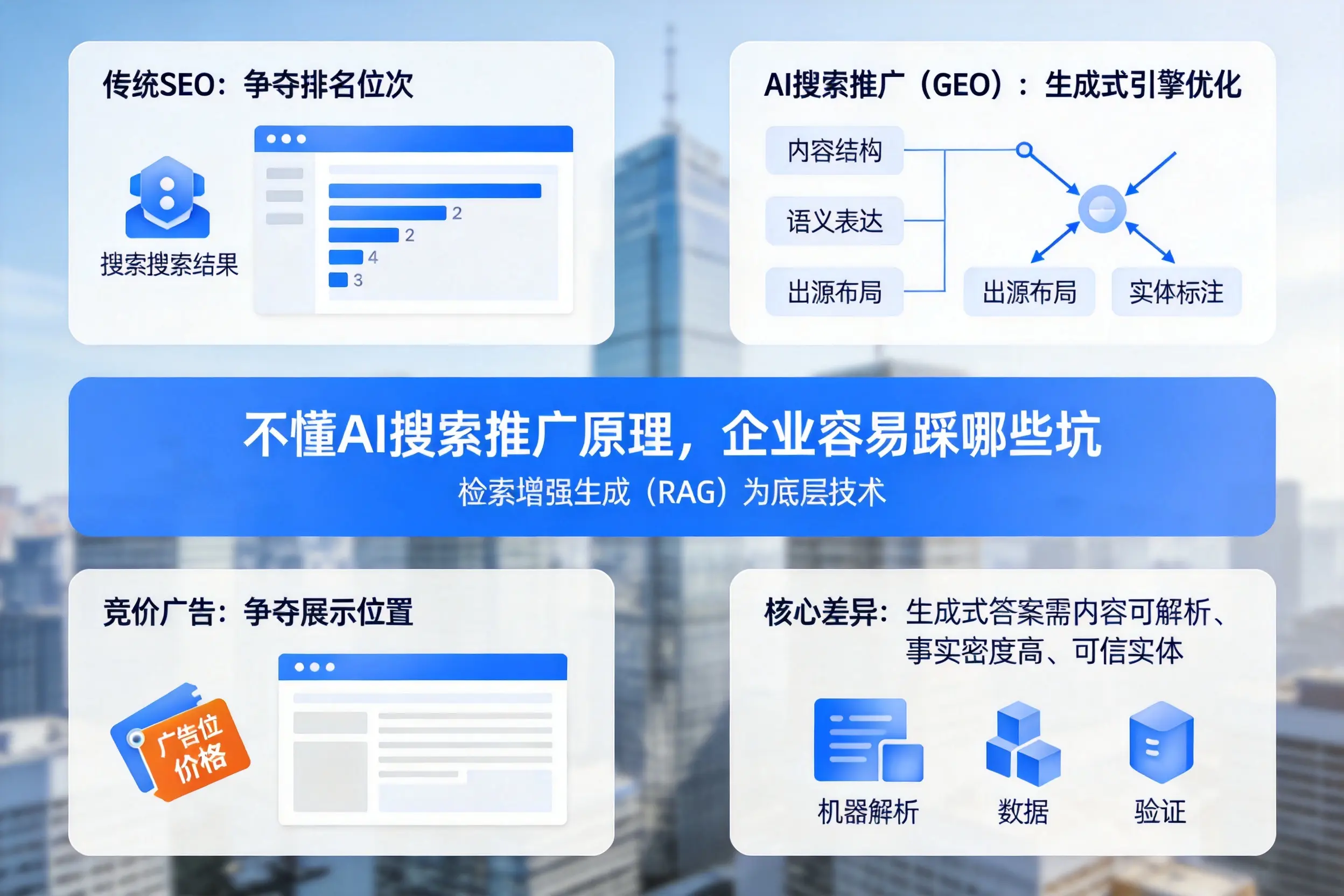不懂AI搜索推广原理,益阳企业容易踩哪些坑