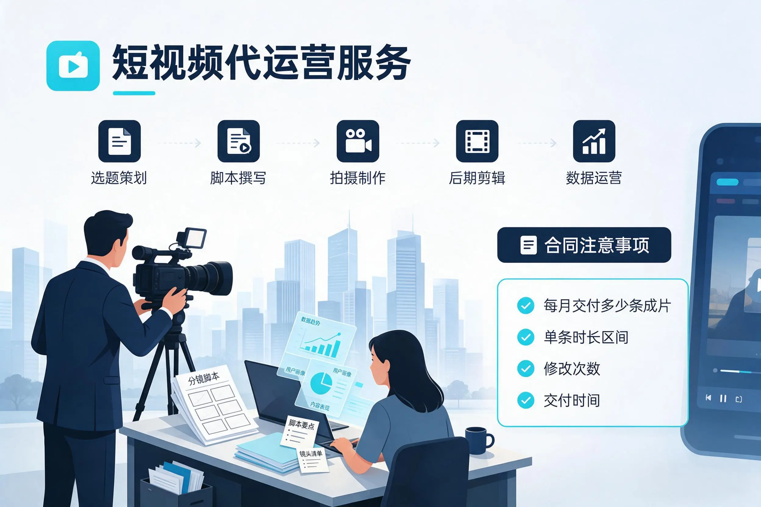 短视频代运营包含哪些服务？益阳企业常见问题科普