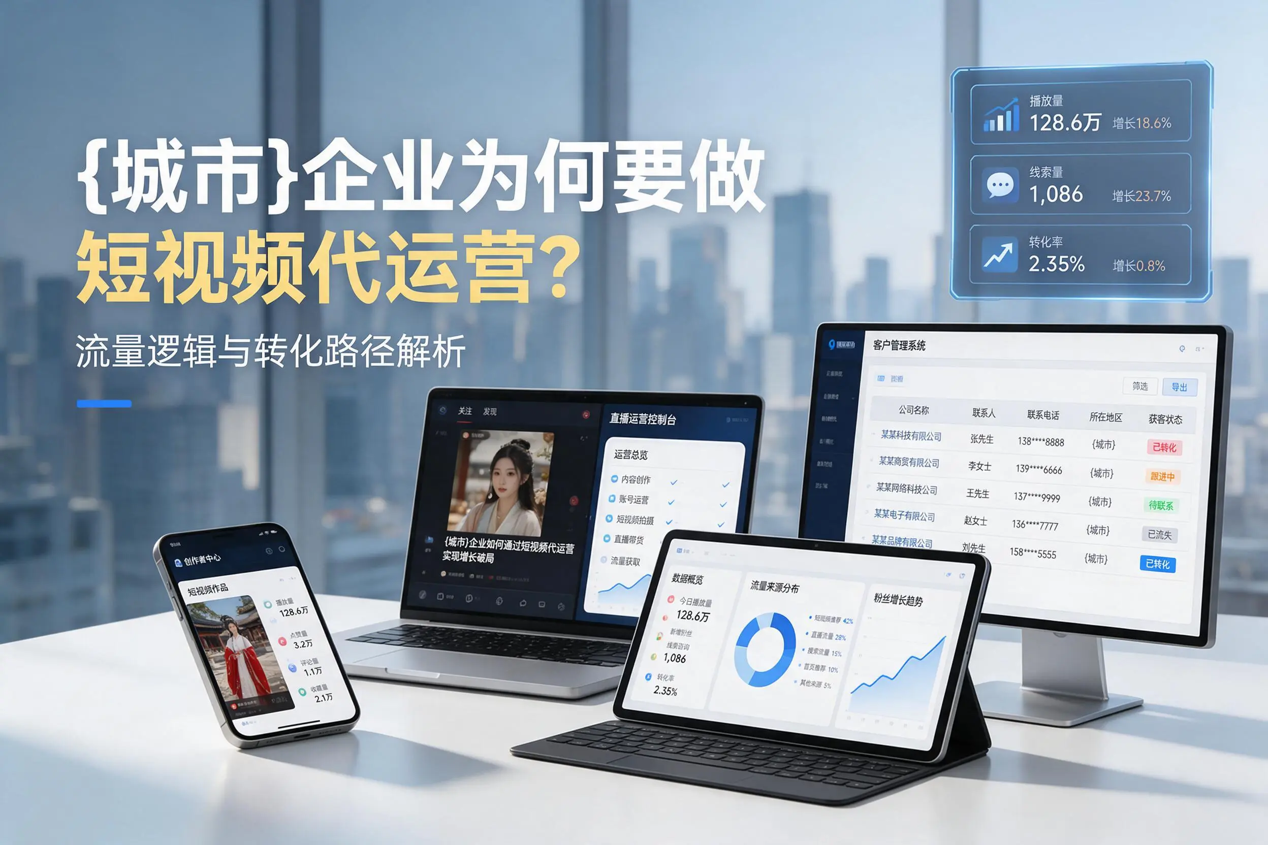 益阳企业为何要做短视频代运营?流量逻辑与转化路径解析