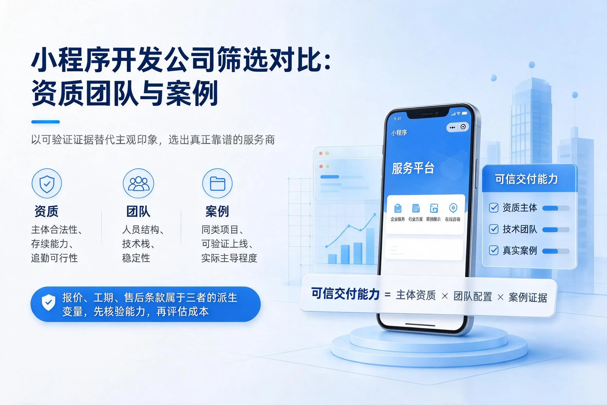 益阳小程序开发公司筛选对比:资质团队与案例