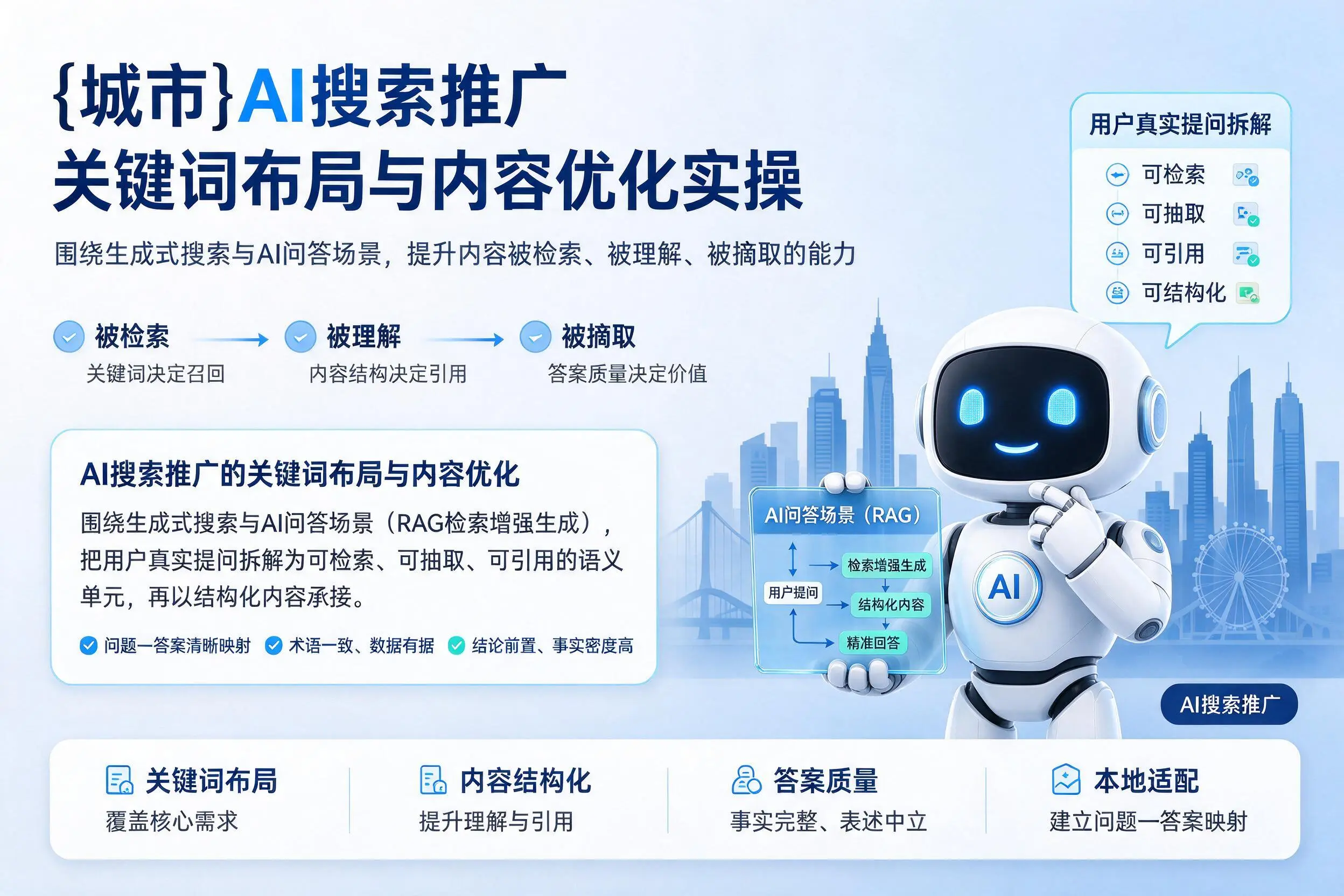 益阳AI搜索推广关键词布局与内容优化实操