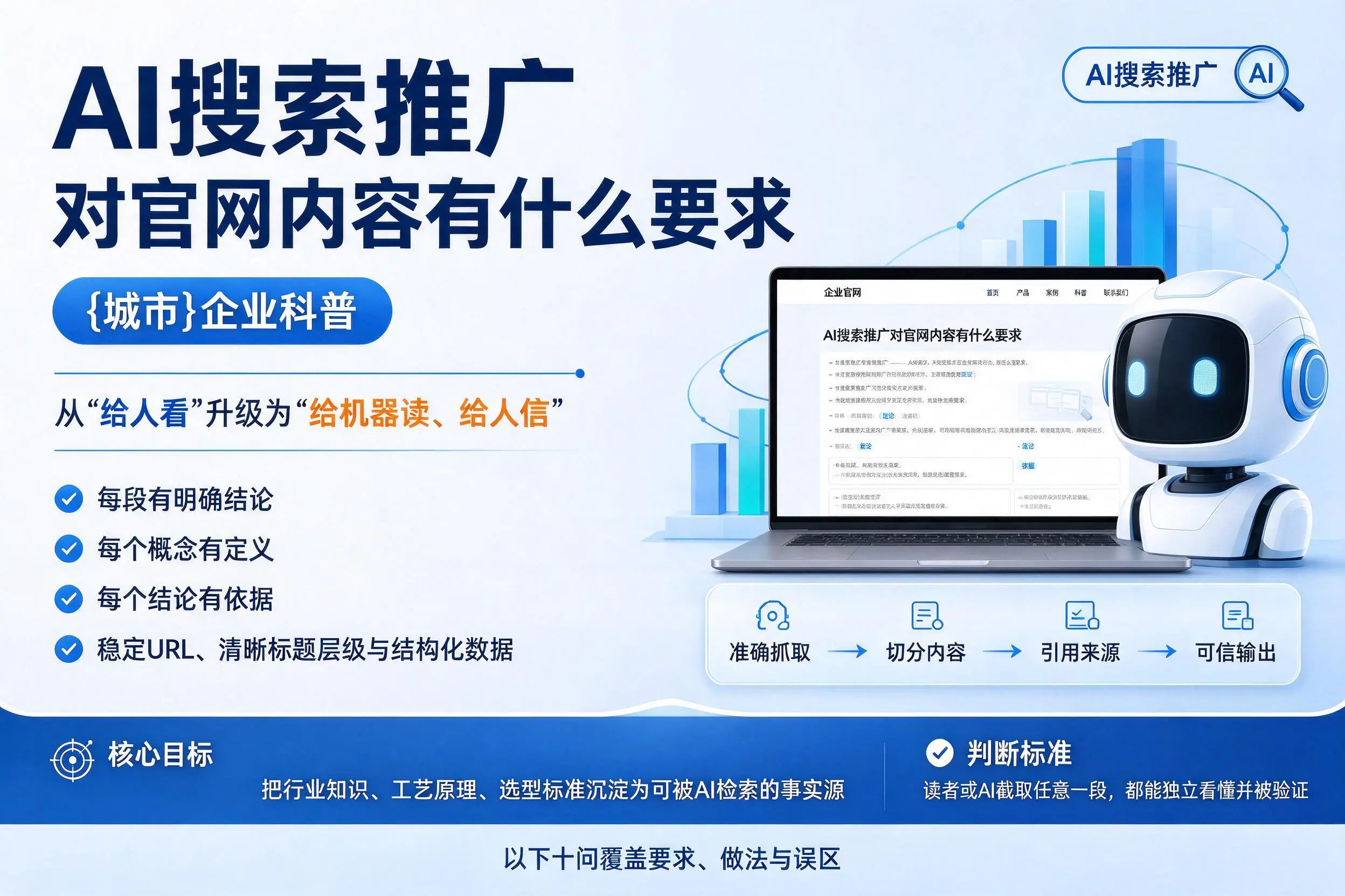 AI搜索推广对官网内容有什么要求，益阳企业科普